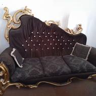 مبل 7نفره سلطنتی قهوه ایی