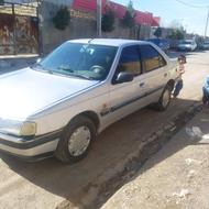 405 تمیز 91 جلو بندی چک شده لاستیک 80٪ متور کمی بخاردارد