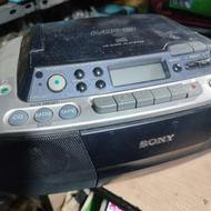 رادیو ضبط سونی و سی دی mp3