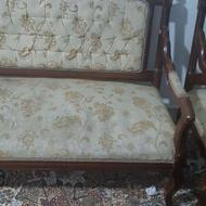 یک دست مبل چوبی 8 نفره