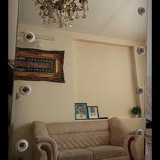 آینه قدی چراغ دار