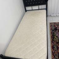 تخت یک نفره با تشک طبی