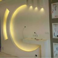 گچکاری زیر کار و رو کار و ابزار های مدرن