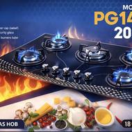 اجاق گاز صفحه ای(رومیزی)5شعله سن سیز مدلpg14