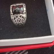 انگشتر نقره ی مردانه