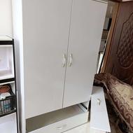 کمد جادار ورنگ سفید