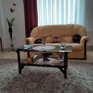 مبل چرم 8 نفره در حد نو