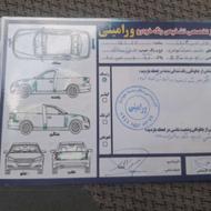 مزدا وانت تک کابین 1389 نقره‌ای