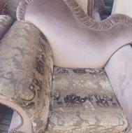 یک دست مبل هفت نفره مناسب باغ