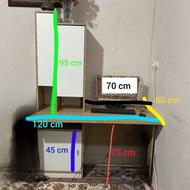 میز کامپیوتر چوبی