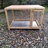 قفس چوبی حیوانات