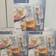 پارچ و لیوان لومینارک فرانسه