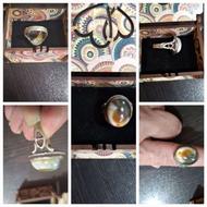 انگشتر قدیمی و کلکسیونی باباقوری اصل