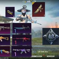 اکانت پابجی امفور یخی لول 3