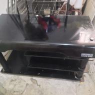 میزتلویزیون شیشه ای ابعادکوچک