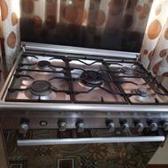 گاز پنج شعله فر دار، سینجر