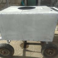 گاری چهار چرخ کلیچه وشورمزه (شورمزه)