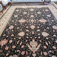 یک تخته فرش 12متری زمینه سرمهای