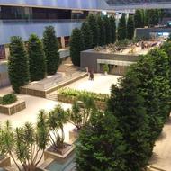 کابینت مدرن و تخت کمجا وسقف کشسان دکوراسیون داخلی صفرتاصد