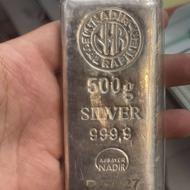 شمش های نقره در وزن های مختلف