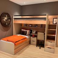 تخت دوطبقه در انواع مدلها و در رنگبندی