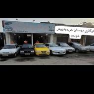 پراید تمیز نقره ای سفید مشکی