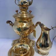 سرویس سماور و سمار رو گازی مسی