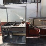 فروش فوری فر هشت بشقاب وگیریل چندکاره فستفوت