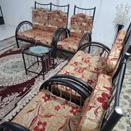 مبل فلزی شش نفره