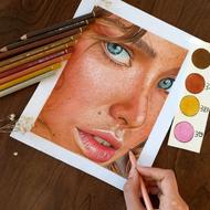 سفارش نقاشی چهره با تخفیفی ویژه به مناسبت ولینتاین