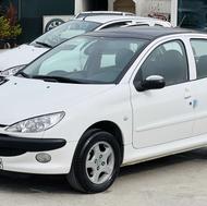 پژو206تیپ3 سقف شیشه