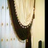 شال پرده مخمل ابریشمی تمیزو سالم