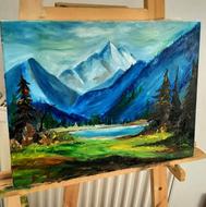 تابلو نقاشی رنگ روغن