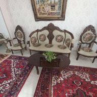 فروش مبل 8 نفره فرحی ملایر کم کارکرد