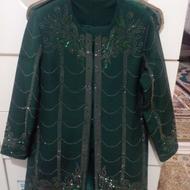 کت شلواررنگ سبز