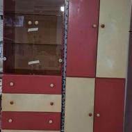 کمد چوبی دوقلو