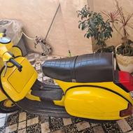 فروش دودستگاه موتورسیکلت وسپا وبراوو