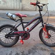 دوچرخه سایز 16 مدل اسپرت کاملا سالم و مرتب 4 تا 7 سال