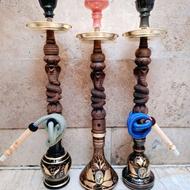 قلیان چوبی بلند نو