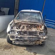 پراید مدل 85 تصادفی