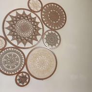 دیوارکوب مکرومه