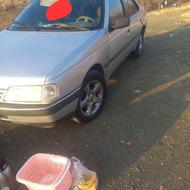 پژو405نقره ای مدل 89