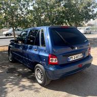 پراید 111 بدون رنگ آبی کاربنی 