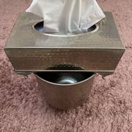 جا دستمالی با سطل آشغال