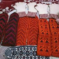 جوراب دست باف