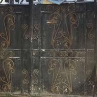 درب فلزی حیاط