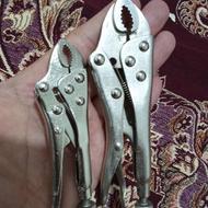 یک جفت انبر قفلی عتیغه سایز کوچیک