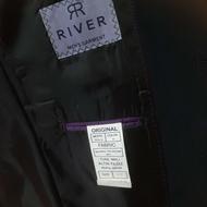 یکدست کت و شلوار سایز 46 ترکیه مارک ریور رنگ سرمه ای