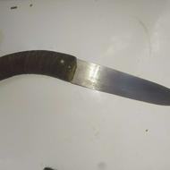 چاقو قدیمی دسته شاخ اصل