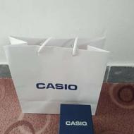 ساعت کاسیو بند چرم